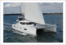 Catamaran charter in French and Italian Riviera