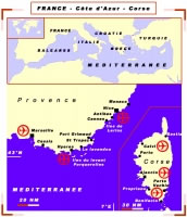 the french riviera map