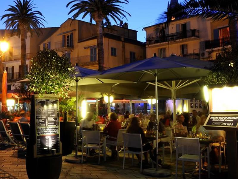 Calvi at night